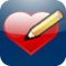 Heart shaped icon provides quick easy access to medical, insurance and emergency contact information on your iPhone or iPad