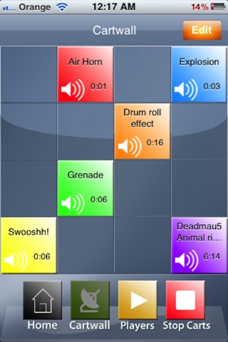 Instant Audio Cartwall Soundboard Free screenshot 4