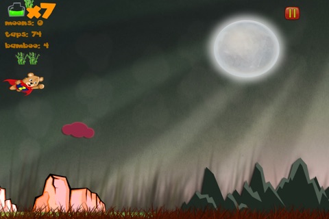 A Baby Bear SuperHero Flying Game screenshot 4