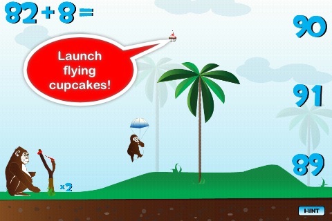 Math Monkey Game - Addition, Subtraction, Multi... screenshot 2