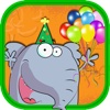 Animal Jumping Party - A See Saw Balloon Pop Challenge