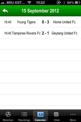 Singapore S.League 2012 with PUSH screenshot 2