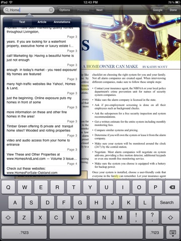 Virtual Paper Reader screenshot 3