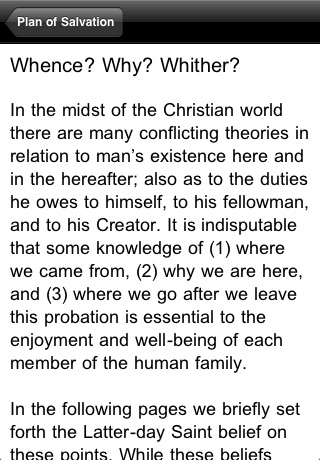 LDS Plan of Salvation