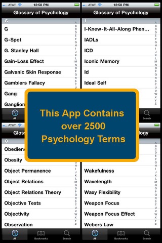 Glossary of Psychology screenshot 4