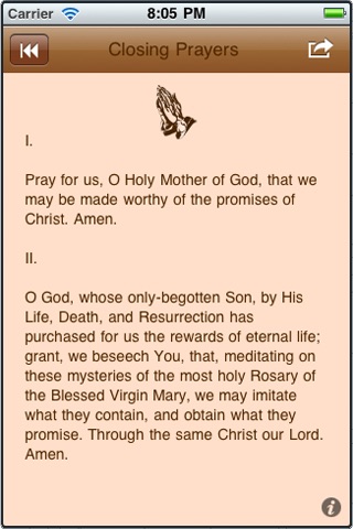 The Rosary App screenshot 3