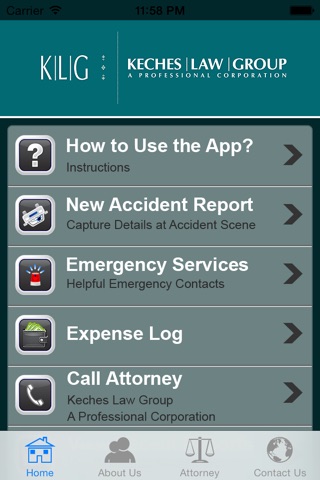 Accident Help App by Keches Law Group, P.C screenshot 2