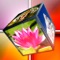 3D Cube Photo Puzzle – the new amazing app that associates the classic game of puzzle to the use of a three-dimensional cube to be spinned with your fingers
