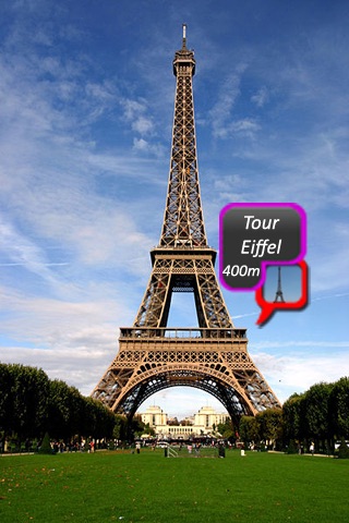 Toit de Paris - Vue touristique en réalité augmentée de Paris screenshot 2