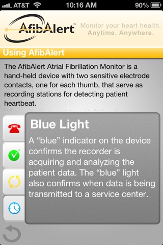 AfibAlert Atrial Fibrillation Monitor App screenshot 4