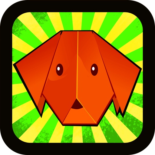 Origami Dog World Icon