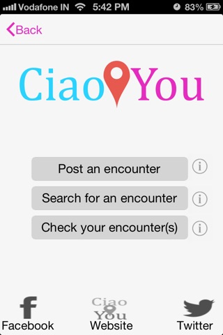 CiaoYouApp screenshot 2