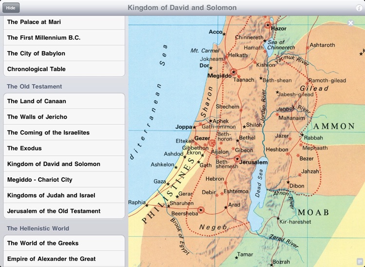 Carta Compact Atlas HD, Bible Maps