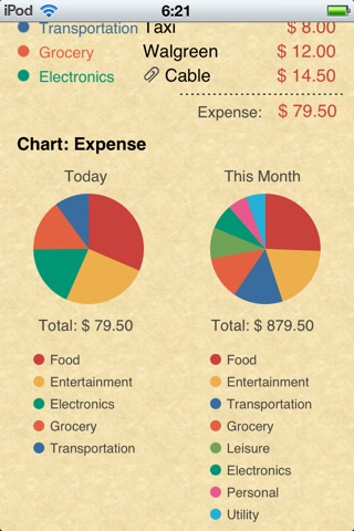 Money Journal screenshot 3