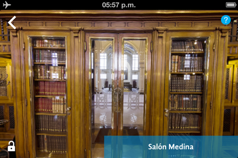 Visita Virtual - Biblioteca Nacional de Chile screenshot 3