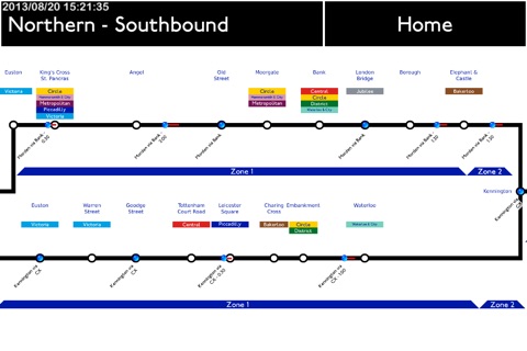 Tube Now - Live Train Map screenshot 3
