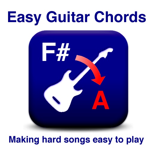 Easy Guitar Chords Icon