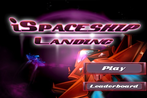 iSpaceship Landing Lite screenshot 2