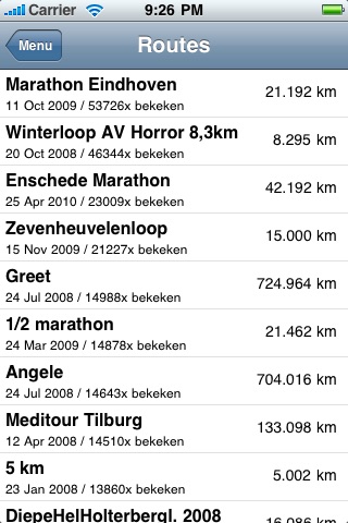 Afstandmeten.nl screenshot 3