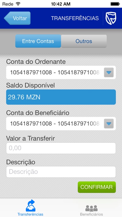 Standard Bank MZ MobilePlus screenshot-3