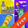 Guess the City Puzzle Icon Quiz – 1 Picture 1 Word Game for Kids FREE
