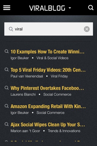 ViralBlog screenshot 3