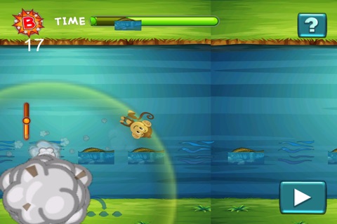 Monkey Survival Jump Saga - A Swamp Gator Escape Adventure screenshot 2
