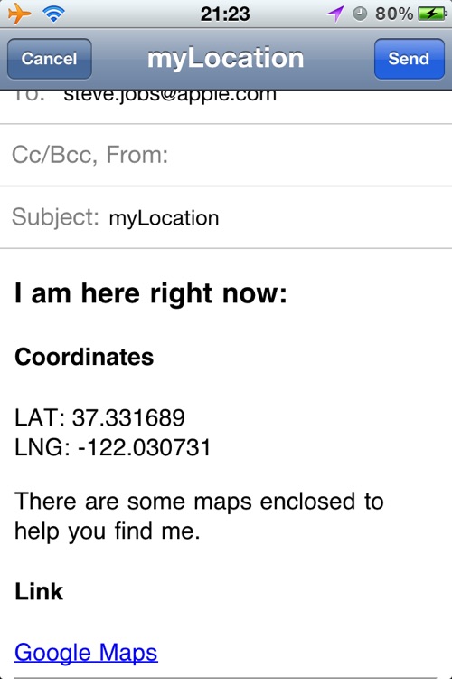 myLocation - FREE screenshot-3