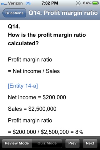 Finance Ratio screenshot 2