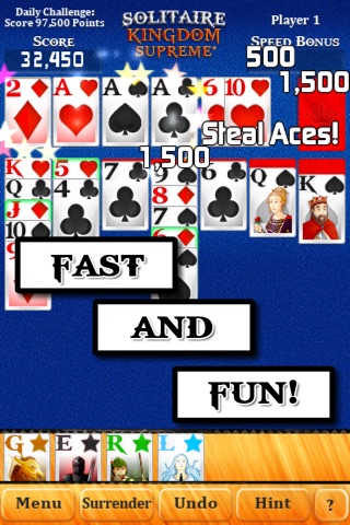 Solitaire Kingdom Supreme screenshot 2