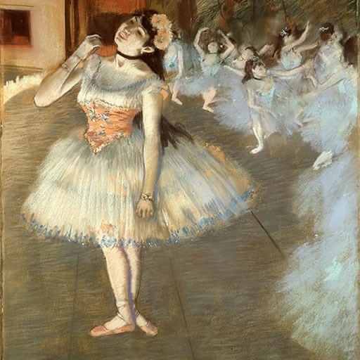 ART slide Puzzle Degas Ballet painting Puzzles iOS App