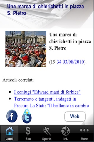 Giornali italiani screenshot 4
