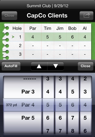 Birdies: Golf Scorecard screenshot 2