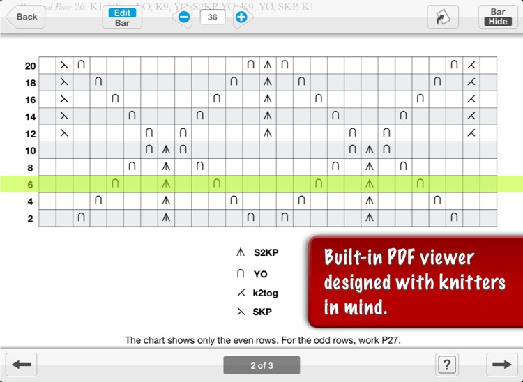 JKnit HD Pro - Knitting Project Master for iPad