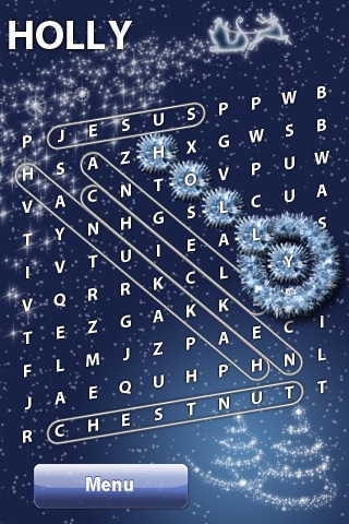 Christmas WordSearch screenshot 3