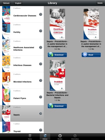 bioMérieux Resource Library screenshot 2