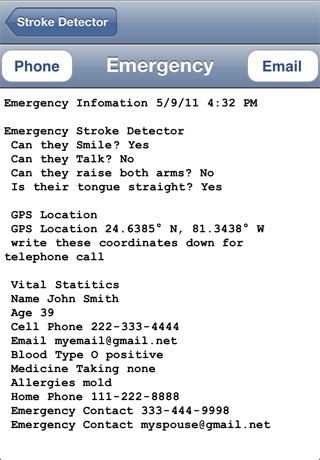 Stroke Detector screenshot 3