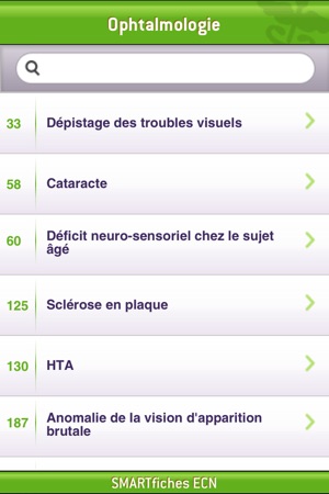 SMARTfiches Ophtalmologie Free(圖2)-速報App