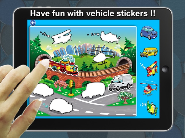 Kids Learning Treasures: Sticker Puzzles fun, iPad version(圖1)-速報App