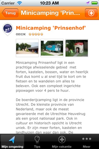 PlattelandVakantieland.nl screenshot 2