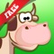 Free Shape Game Farm Animals Cartoon