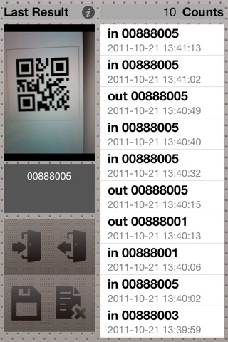 Scan In Out screenshot 2