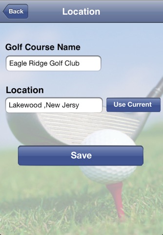 Golf Stroke Counter screenshot 2