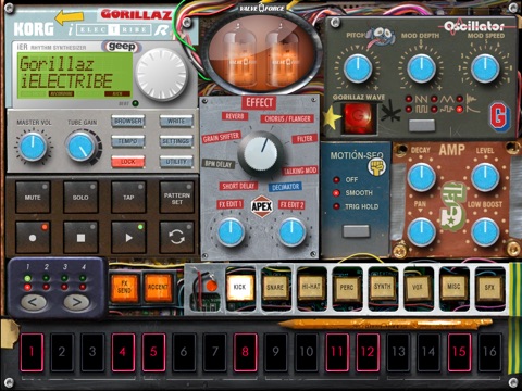 iELECTRIBE Gorillaz Edition screenshot 3