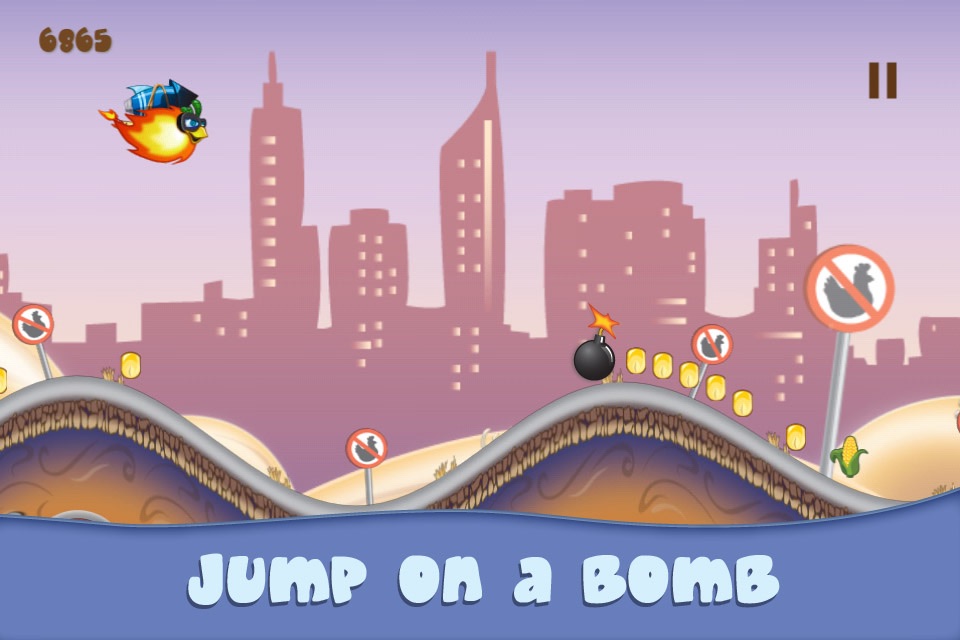 Rocket Chicken (Fly Without Wings) screenshot 3