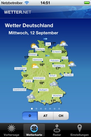 wetter.net Weather App screenshot 3