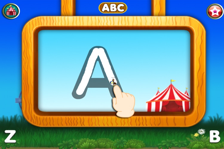 ABC Circus - Letters Handwriting & Interactive Game for Kids FREE screenshot-4