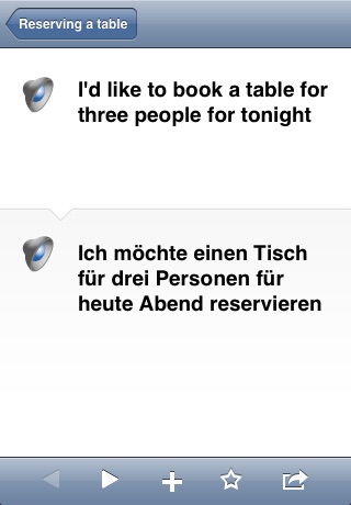 Collins English<->German Phrasebook & Dictionary with Audio screenshot 2