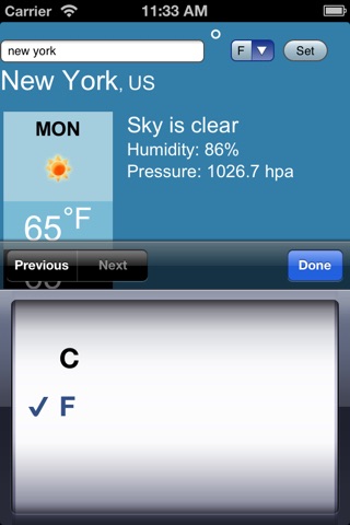 Weather Forecast Free screenshot 2