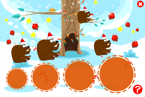 Merry Christmas! Game for children age 2-5 with pu - náhled